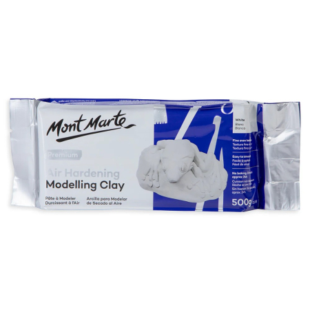 PICTURA SI GRAFICA - MMSP0005 Lut cu uscare la aer Mont Marte - alb, 500g