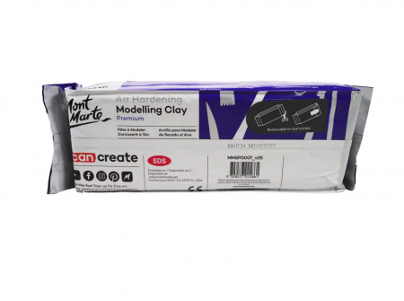 MMSP0007 Lut cu uscare la aer Mont Marte - alb, 2kg [1]