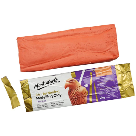 MMSP0008 Lut cu uscare la aer Mont Marte - Terracotta 2kg [3]