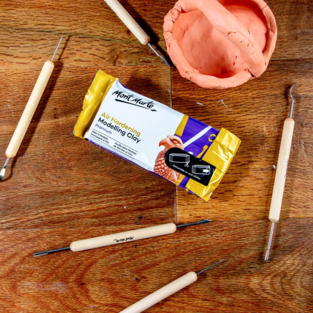 MMSP0031 Lut cu uscare la aer 250g Mont Marte - Terracotta [7]