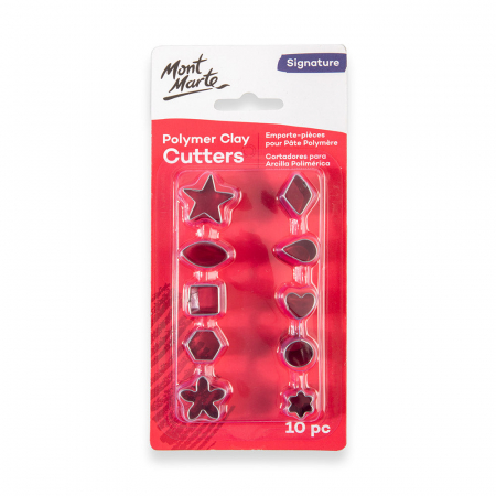 Sculptura - MMSP0032 Set mini cutter lut forme diverse 10buc Mont Marte