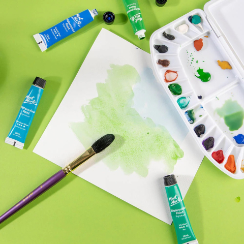 Pensula Artist Watercolour Mont Marte  Mop 24 [5]