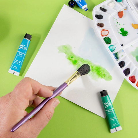 Pensula Artist Watercolour Mont Marte  Mop 24 [4]