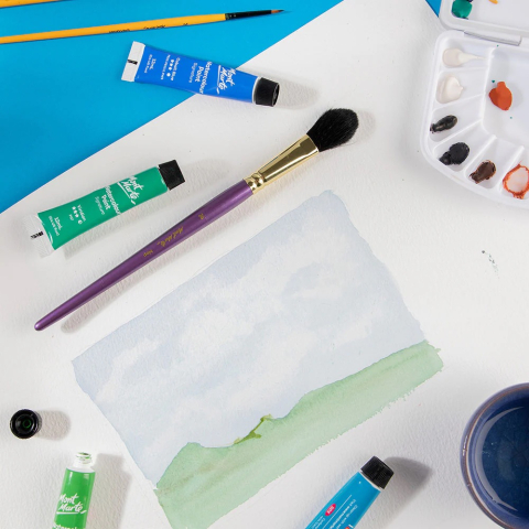 Pensula Artist Watercolour Mont Marte  Mop 24 [8]