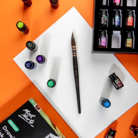 Pensula mop Mont Marte acuarele 10 [7]