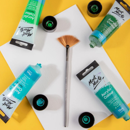 MPB0047 Pensula taklon evantai Mont Marte 10 [7]