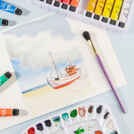 MPB0086 Pensulǎ pentru acuarelǎ Mont Marte nr.16 [3]