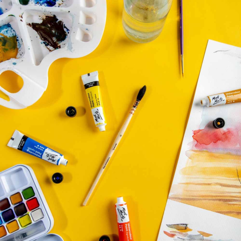 Pensula mop acuarele Mont Marte 0 [6]