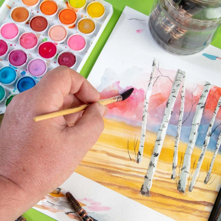 MPB0089 Pensulă mop acuarele Mont Marte 2 [4]