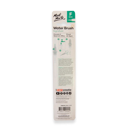 MPB0095 Pensula Mont Marte pentru apa, varf subtire [3]