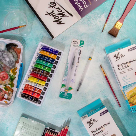 MPB0095 Pensula Mont Marte pentru apa, varf subtire [8]