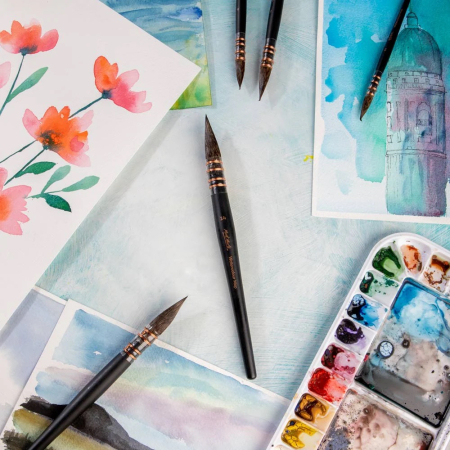 MPB0194 Pensulǎ mop acuarele Mont Marte - 14 [8]