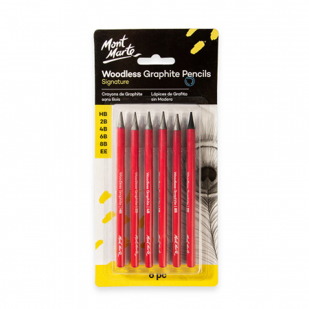 Grafica - MPN0046 Creioane grafit Mont Marte 6/set