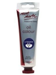 Professional Series Oil Paint - MPO0016 Vopsea ulei Mont Marte 100ml - Ultramarine Blue
