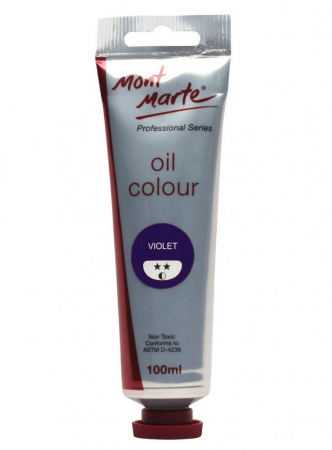 Culori ulei - MPO0019 Vopsea ulei Mont Marte 100ml - Violet