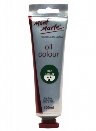 Culori ulei - MPO0022 Vopsea ulei Mont Marte 100ml - Sap Green