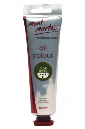 Culori ulei - MPO0025 Vopsea ulei Mont Marte 100ml - Verde Maslina