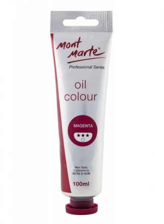 Professional Series Oil Paint - MPO0038 Vopsea ulei Mont Marte 100ml - Magenta