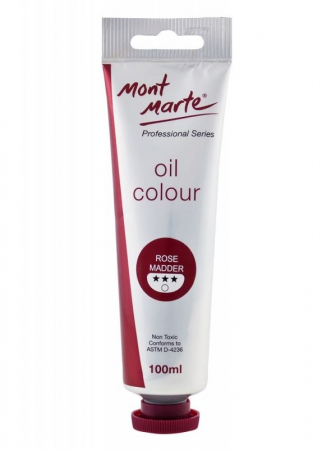 Culori ulei - MPO0039 Vopsea ulei Mont Marte 100ml - Rose Madder