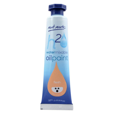 PICTURA - MPOW0003 – Vopsea ulei mixabilă cu apă Mont Marte 37 ml – Flesh