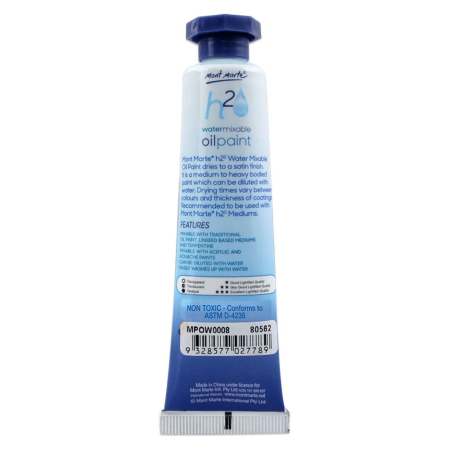 MPOW0008 Vopsea ulei mixabila cu apa Mont Marte 37 ml - Yellow Deep [1]