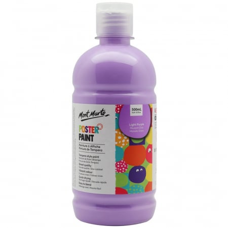 Culori tempera - MPST0010 Vopsea Tempera Mont Marte 500 ml - Light Purple