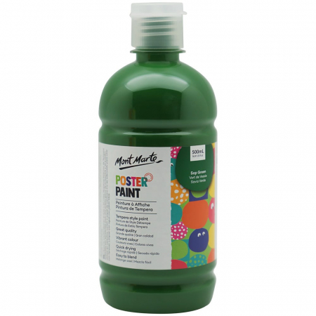 Tempera si guase - MPST0017 Vopsea Tempera Mont Marte  500ml - Sap Green
