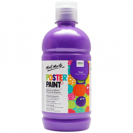 MPST0023 Vopsea Tempera Mont Marte 500ml - Purple [1]