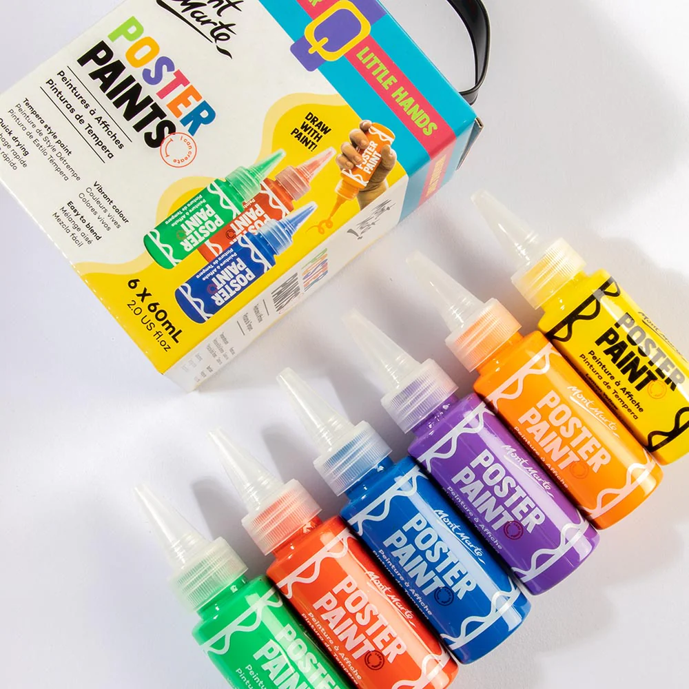 MPST6001 Vopsea Tempera Mont Marte 6buc x 60ml [5]