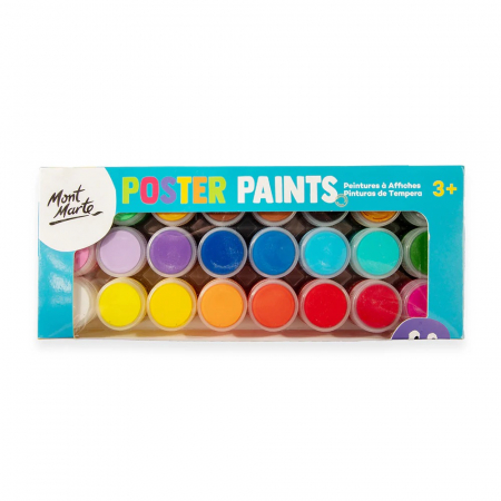 Tempera si guase - MPST8003 Vopsea tempera Mont Marte Set 24buc x 20ml