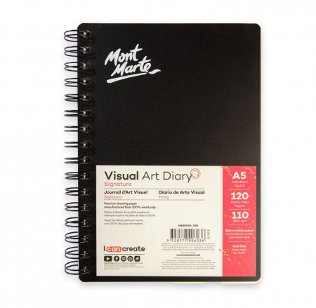 MSB0004 Caiet schițe Mont Marte A5 110gr 120file [0]