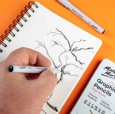 MSB0004 Caiet schițe Mont Marte A5 110gr 120file [2]