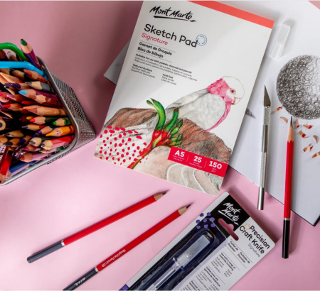 Caiet de schițe Mont Marte A5 150gr 25 file [2]