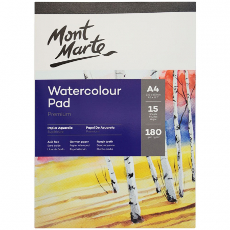Blocuri desen - MSB0063 Bloc acuarelă Mont Marte A4 180gr 15file