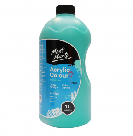 Vopsea acrilica Mont Marte Signature 1L - Viridian [3]