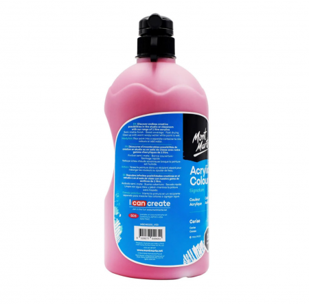 MSCH0150 Vopsea acrilică Mont Marte 1L - Cerise [1]