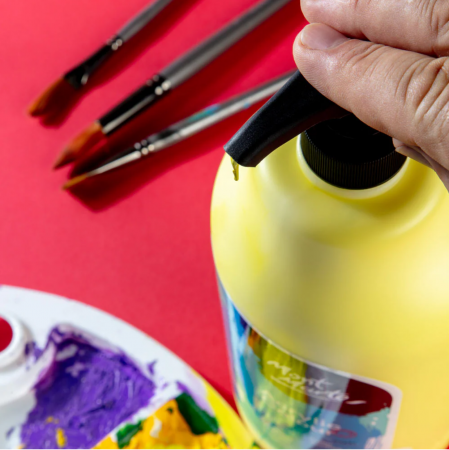 MSCH2202 Vopsea acrilică Mont Marte Signature 2L - Lemon Yellow [1]