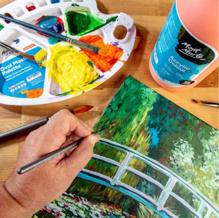 MSCH2203 Vopsea acrilică Mont Marte Signature 2L - Orange [1]