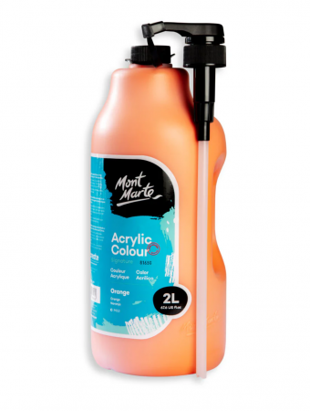 Signature Acrylic 2l - MSCH2203 Vopsea acrilică Mont Marte Signature 2L - Orange