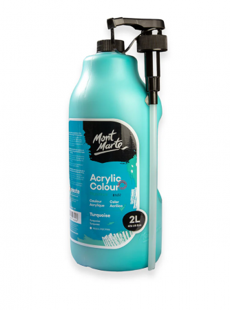 PICTURA SI GRAFICA - MSCH2207 Vopsea acrilică Mont Marte Signature 2L- Turquoise