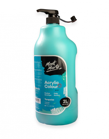 MSCH2207 Vopsea acrilică Mont Marte Signature 2L- Turquoise [1]