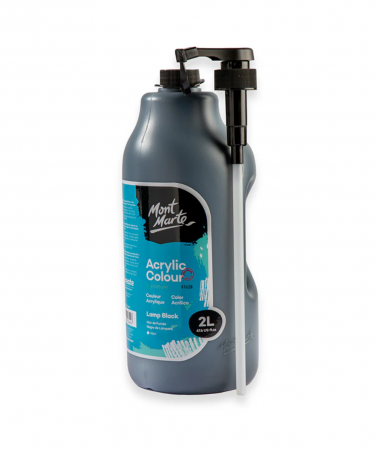 PICTURA SI GRAFICA - MSCH2210 Vopsea acrilică Mont Marte Signature 2L - Black