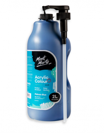 MSCH2216 Vopsea acrilică Mont Marte Signature 2L - Phthalo Blue [0]