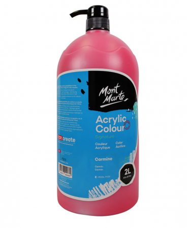 MSCH2220 Vopsea acrilică Mont Marte Signature 2L - Carmine [1]