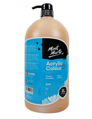 PICTURA SI GRAFICA - MSCH2225 Vopsea acrilică Mont Marte Signature 2L- Gold