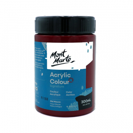Studio Acrylic  300 ml - MSCH3012 Vopsea acrilică Mont Marte Studio 300ml - Old Mauve