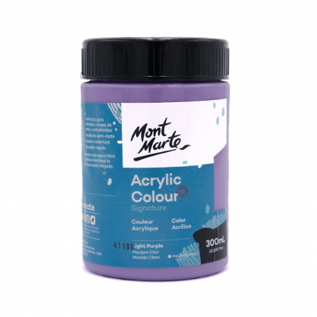 Studio Acrylic  300 ml - MSCH3051 Vopsea acrilică Mont Marte Studio 300ml - Light Purple