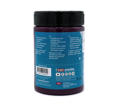 MSCH3061 Vopsea acrilică Mont Marte Studio 300ml - Violet [1]