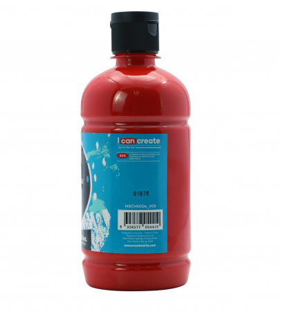 MSCH5004 Vopsea acrilică Mont Marte Signature 500ml - Brilliant Red [1]
