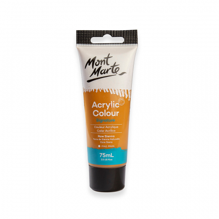 Studio Acrylic 75 ml - MSCH7506 Vopsea acrilică Mont Marte 75ml - Raw Sienna